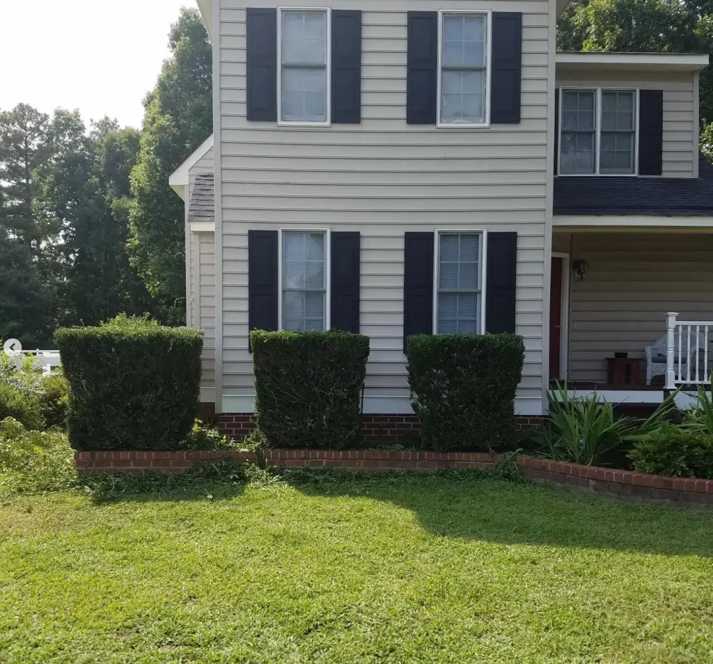 shrub trimming in chesterfiel, va